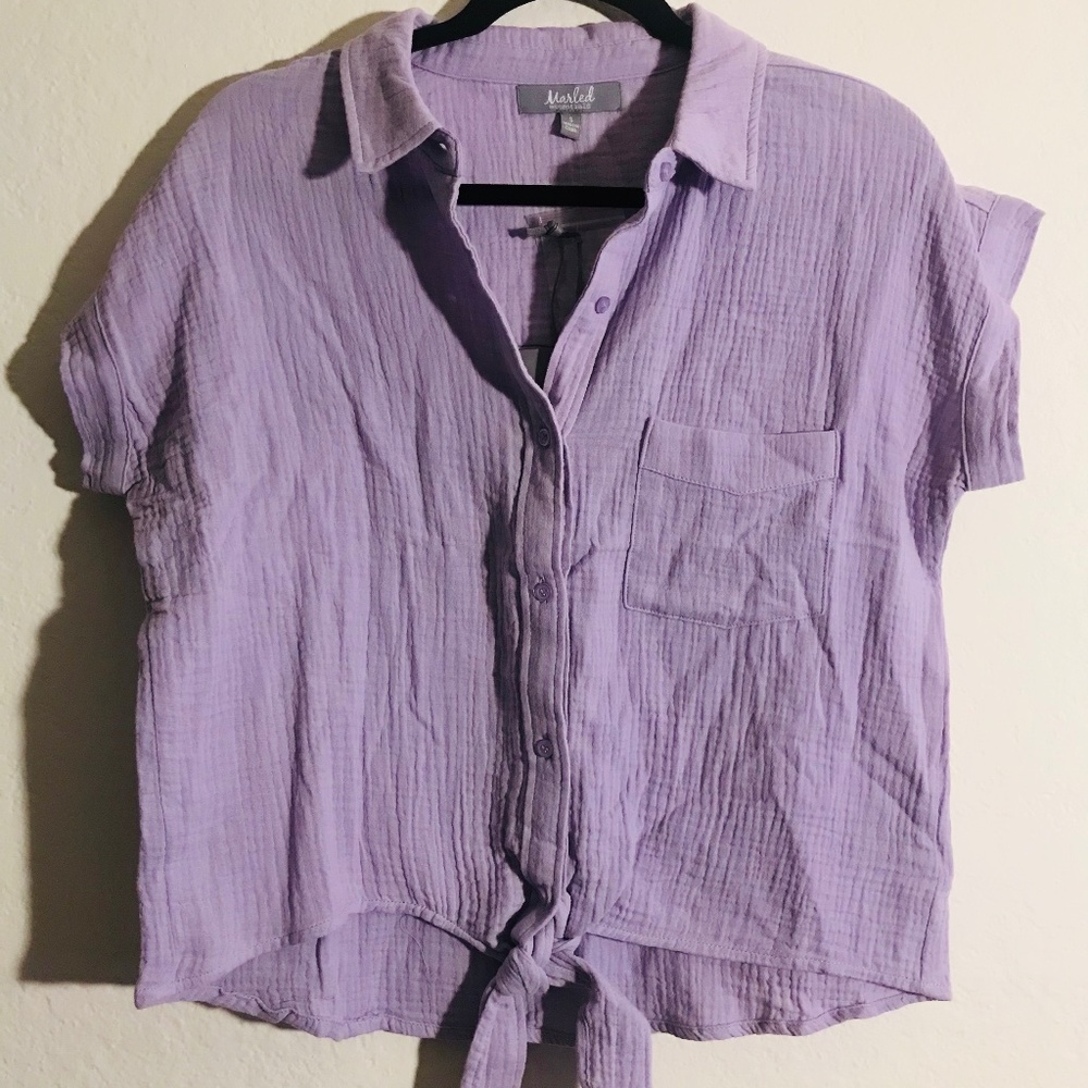 Marled Top 100% cotton